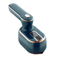 Portable Steamer Iron for Clothes Fast Heat-,Compact Wrinkle Remover for All Fabrics Green US Plug