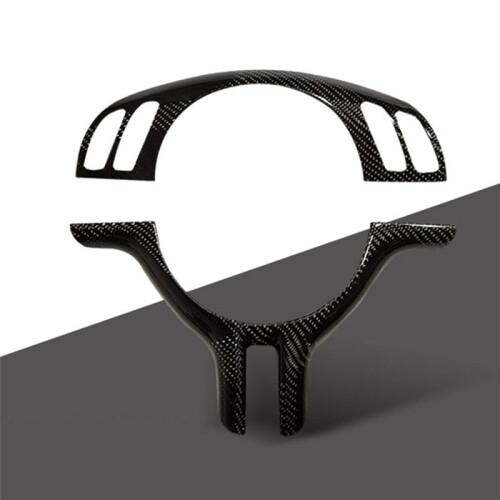 Carbonfaser-Lenkradrahmenverkleidung für  3er E46 1998-2006 1