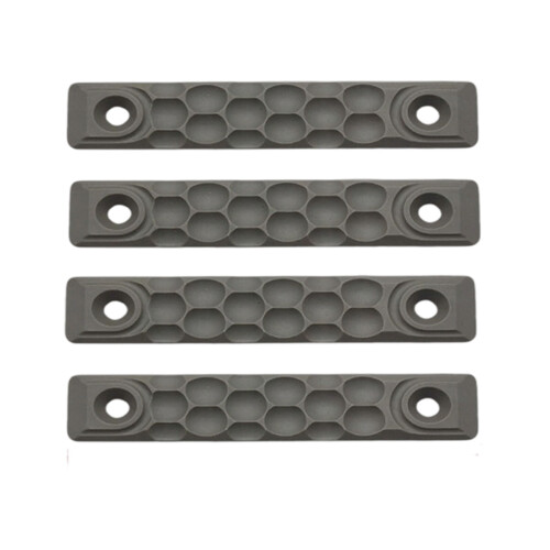 4Pcs Rails Panel Handguard Protectors Nonslip Hand-B 8cm Green