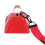 Durable Iron Cowbell With Rotating Metal Hook and Soft-Red 1