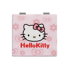 Kawaii Pocket Mirror Travel Makeup Mirror for Women and Girls,Love Kitty