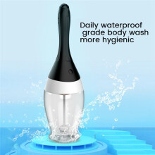 Electric Automatic Cleaner Handheld Travel for Pregnant Women Cleaning Water Bottle Washer Portable Bidet Spray Black