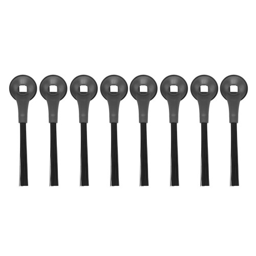8 Pack Side Brushes Replacement Part Suitable for  IQ Self-Empty Base RV1001AE Robot Vacuum Cleaner