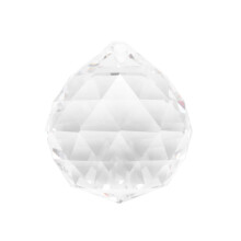 40 mm Feng Shui facettierter Kristallanhänger (klar)