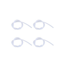 4 Rollen 6 mm x 8 mm Silikon-Wasser- und Luftschlauch in Lebensmittelqualität, 1 Meter