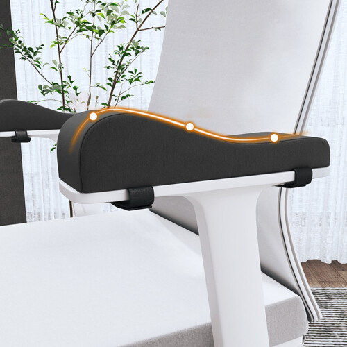 Comfortable Desk Chair Armrest Arm Pad Support With-Black 2