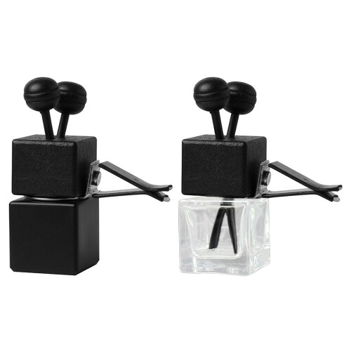 8 ml Glas Diffusor Flasche Auto Lufterfrischer Vent-Transparent 1