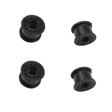 4 Stück Schalthebel-Verschleißkabel-Kunststoffdichtung Schwarz 4S6P7412AA f