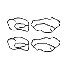 4 Stück schwarze Gummidichtung für Ölfiltergehäuse, passend für ML320, ML350, R320, Sprinter, Teilen