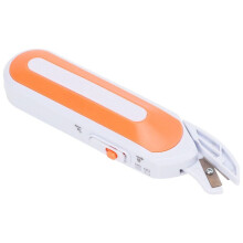 Cordless Electric Scissors, Portable Shears Cutting Tool,Battery Operated Scissors for Sewing Cutter Carpets Orange