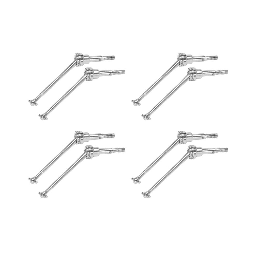 8Pcs Metal Front Drive Shaft Cvd 0090 For 12428 12423 1/12 Rc Car Crawler Short Course Truck Upgrade Parts 4711982389347