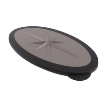 2X Passauomo per Kayak Passaruota per Canottaggio per Kayak Passauomo per Barca per Kayak Accessori Impermeabili per Kayak, Grigio