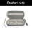 Shockproof Carrying Case For Pocket 4/3 Camera AntiScratch-Blue 4