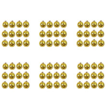 Decorazione per Palla da Discoteca Un Specchio da 72 Pezzi, Effetti di Luce per Feste O DJ, Decorazioni per la Casa, Oggetti di Scena (2 Pollici, Oro)