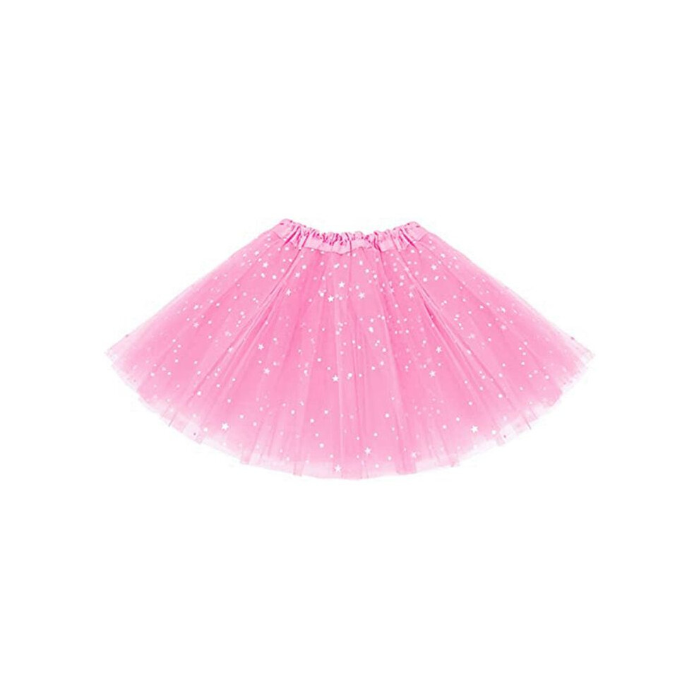 10X Girls Tutu Skirts Star  Sequin Princess Dresses 3 Layers Ballet Dance Toddler Baby Tulle Tutu Skirt,
