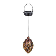 Outdoor Solar Lantern Hanging Solar Lanterns Hollow Outdoor Lights Waterproof Lanterns Garden Patio Party Decor