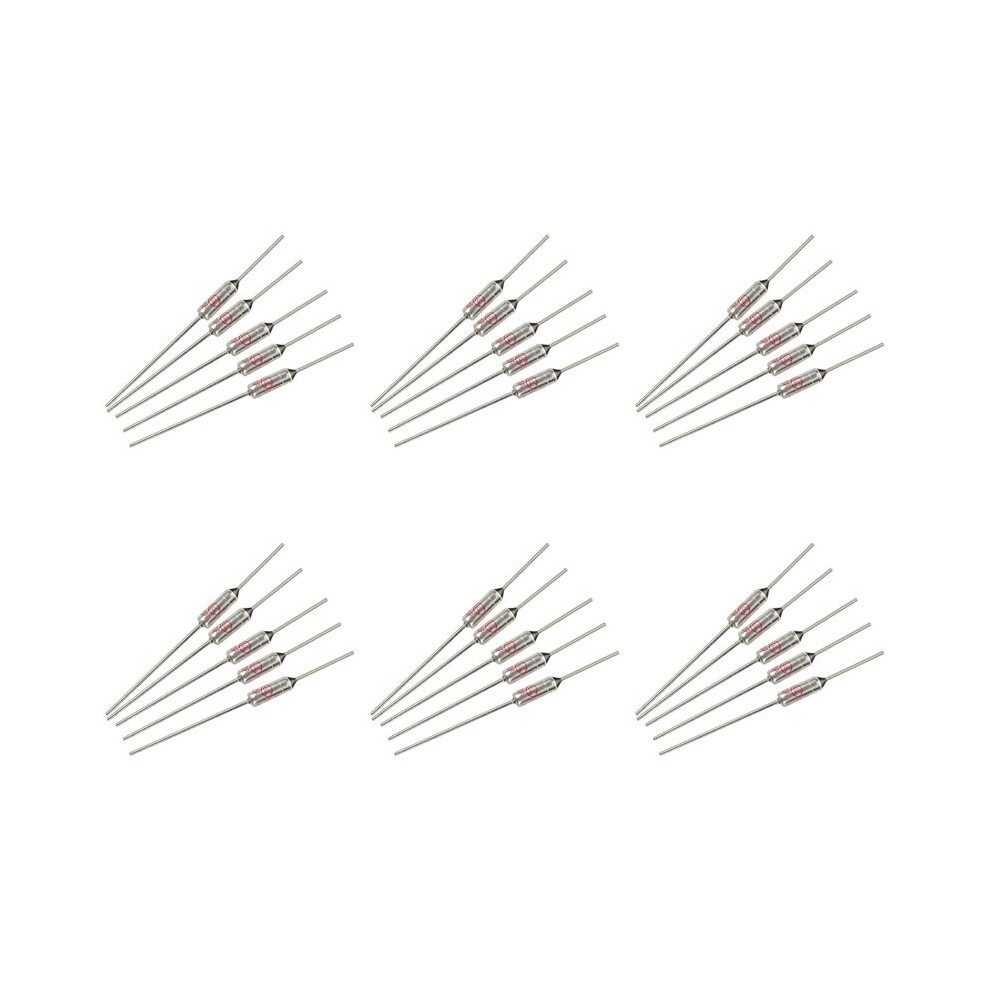 30 Pcs Circuit Cut Off Tf 185 Celsius 250V 10A Temperature Thermal Fuses 6033198712671