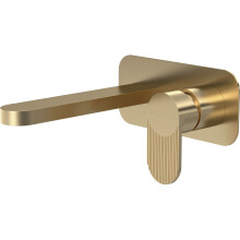 Rileyhill Fluted 2TH W/M Basin Mixer with Plate