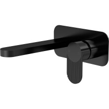2TH Wall Mounted Basin Mixer with Plate