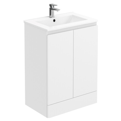 Balterley 600mm White Vanity Unit with Basin