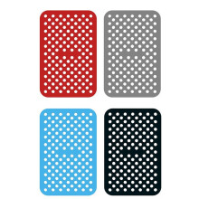 Rechthoekige Airfryermat, Herbruikbare Airfryermat, Siliconen Airfryermat.