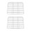 2X Stainless Steel Sink Drainer Rack Multifunctional Kitchen Fruit Vegetable Dish Drying Rack 1