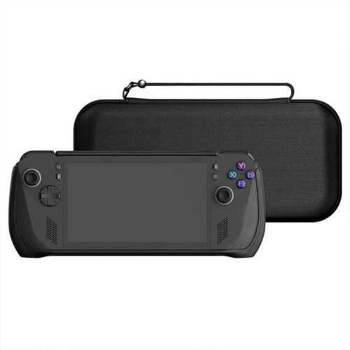 Protective Case+EVA Storage Bag for  Ally X Anti-Fall Soft TPU Protective Case for  Ally X Game Console A