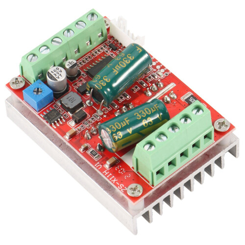2X DC6-60V 400W BLDC Three Phase  Brushless Motor Controller PWM Hall Motor Control Driver Board 12V 24V 48V 1
