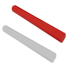 2pcs Tube Squeezing Aids Red White,Suitable for Lotions, Sauces, Pet Food & More