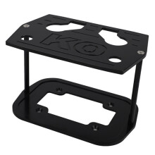 Car Battery Bracket Tray Aluminum Alloy for Optima 34/78 Group Battery Sturdy & Durable Black