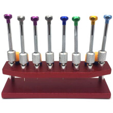 16 Pcs Watch Screwdrivers with Metal Stand Tool for Watch Repair Watch Screwdriver Set
