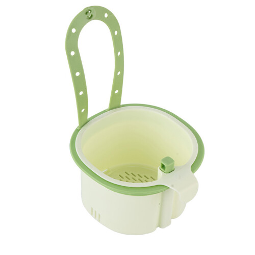 Multiuse Sink Mounted Strainer With Mesh Design for-Green