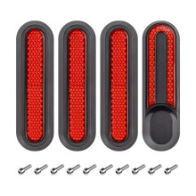 Couverture décorative pour fourche avant de Scooters-Rouge