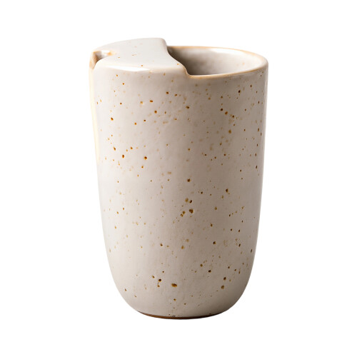 Elegant Porcelain Coffee Mug Ceramic Retro-White Open cup