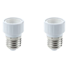 2X Lamp Adapter Lamp Socket for Gu10 to E27 Light Bulbs