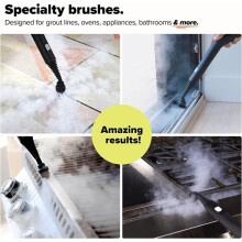 10-Piece Assorted Brushes for Dupray Steam Cleaner Accessory Set,Brush for Cleaning Grout, Tile, Oven, Car, BBQ,