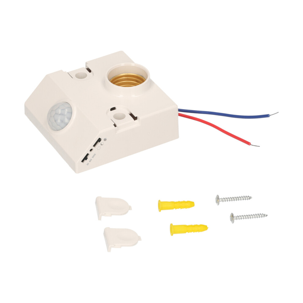PIR Motion Sensor E27 Lampholder