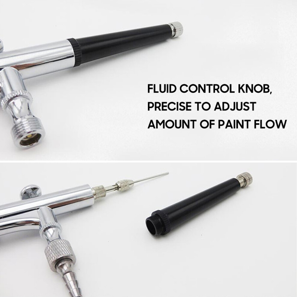 Airbrush Gun 0.3mm Gravity & Siphon Feed Set
