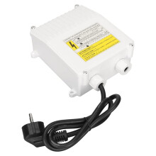 Besturingskast voor Dompelpomp 1,1 KW 220 V met Thermische Beveiliging en ABS-Behuizing, EU-Stekker