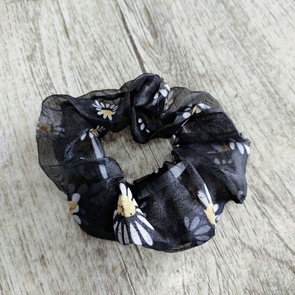 Elastic Daisy Pattern Hair Bands