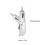 USB Rechargeable Screwdriver Set 250rpm 6