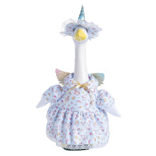 Buntes Gänse-Kleidungsstück für Plüschtiere zum-Blaue Flügel1