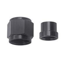 Aluminum Hardline Fitting Nut And Sleeve For Motorcycle Car-AN8