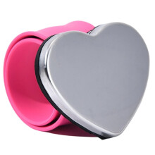 Magnetic Wrist Sewing Pincushion - Silicone Holder for Pins & Needles, Ideal for Crafters -Heart-Shaped