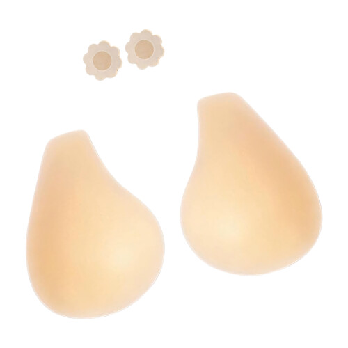 Strapless Push Up Viscous Bra,Adhesive-Liquid Silicone Brea