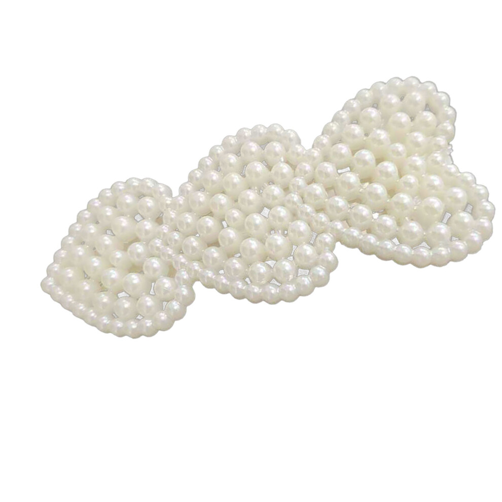 Charming False Pearl Hair Accessory for Women