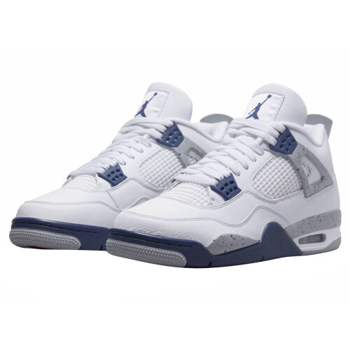 (EUR44.5) Air Jordan 4 Retro 'Midnight Navy