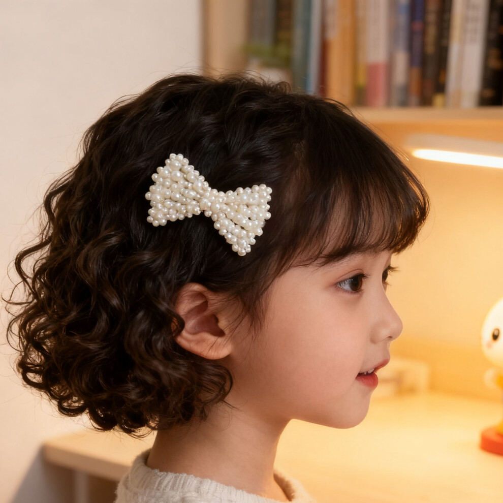 Cute Faux Pearl Barrettes for Women
