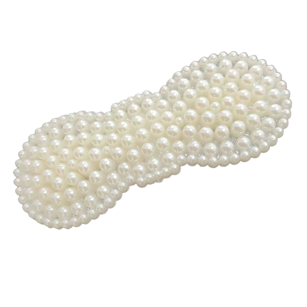 Elegant Faux Pearl Barrette for Girls