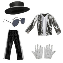 Dance Star Costume 80s 90s Fancy Dress Costume Stage-68 M